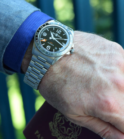 Bell&Ross  BR V2-93 GMT 24H – Prova al polso