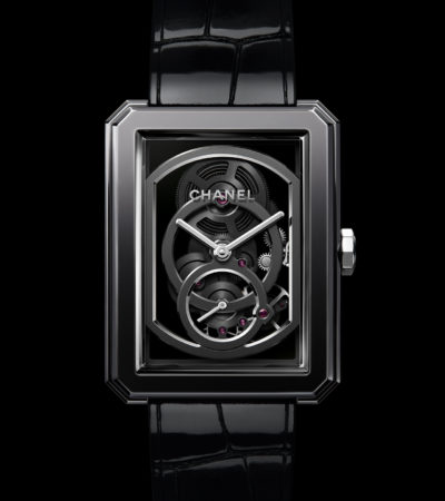 Novità Baselworld 2019: Chanel BOY·FRIEND scheletrato edizione nera
