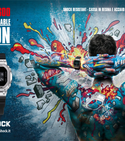 CONTAMINAZIONI CREATIVE PER LA NUOVA CAMPAGNA G-SHOCK METAL