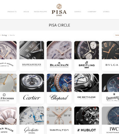 Le vetrine di Pisa Orologeria diventano digitali