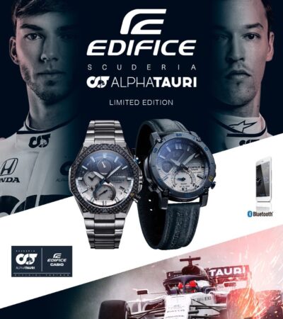 Casio presenta i nuovi orologi EDIFICE nati dalla collaborazione con la Scuderia AlphaTauri