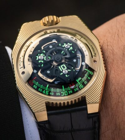 ‘Here comes the sun’ with the UR-100 Electrum by URWERK