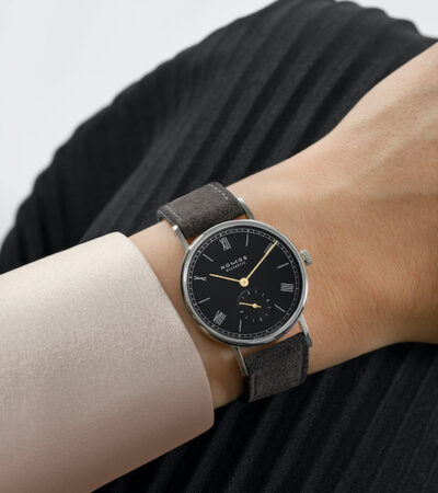 Ludwig 33 noir: il nuovo orologio da donna di NOMOS Glashütte