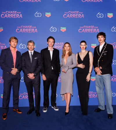 STELLAR HOLLYWOOD LINE-UP AT TAG HEUER’S CARRERA 60TH ANNIVERSARY EVENT CELEBRATION IN LONDON