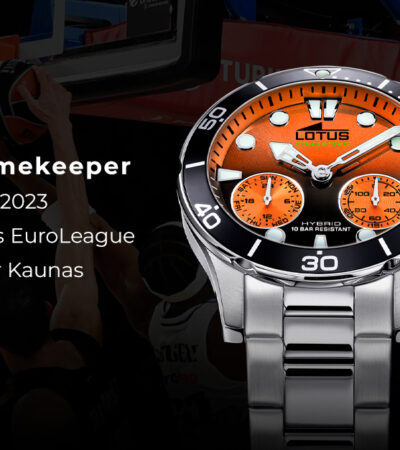 Lotus è l’Official Timekeeper  della 2023 Turkish Airlines EuroLeague Final Four Kaunas