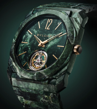 BVLGARI MEMORIALIZES THE 2023 EDITION OF ONLY WATCH WITH A SPECTACULAR ONE-OFF OCTO FINISSIMO TOURBILLON IN MARBLE
