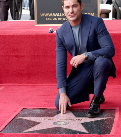 ZAC EFRON WEARS IWC AS HE RECEIVES  HIS STAR ON THE HOLLYWOOD WALK OF FAME