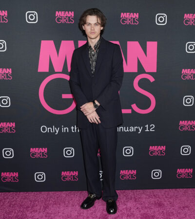 CHRISTOPHER BRINEY SPOTTED WEARING IWC AT A “MEAN GIRLS” SCREENING