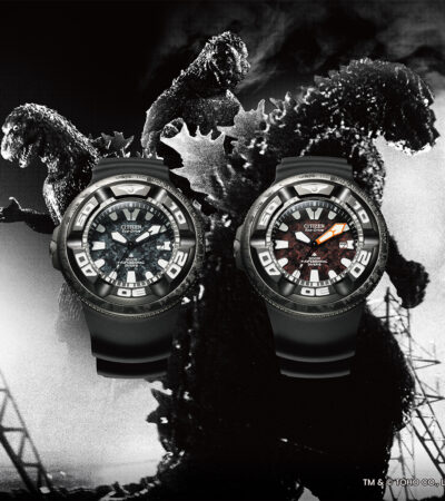 CITIZEN PROMASTER annuncia una collaborazione speciale con Godzilla®  per il famoso orologio soprannominato dai fans “Ecozilla”!