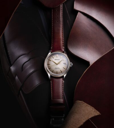 Seiko Presage Classic Series Upcycled Leather Strap Limited Edition
