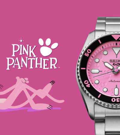 Seiko 5 Sports meets the Pink Panther